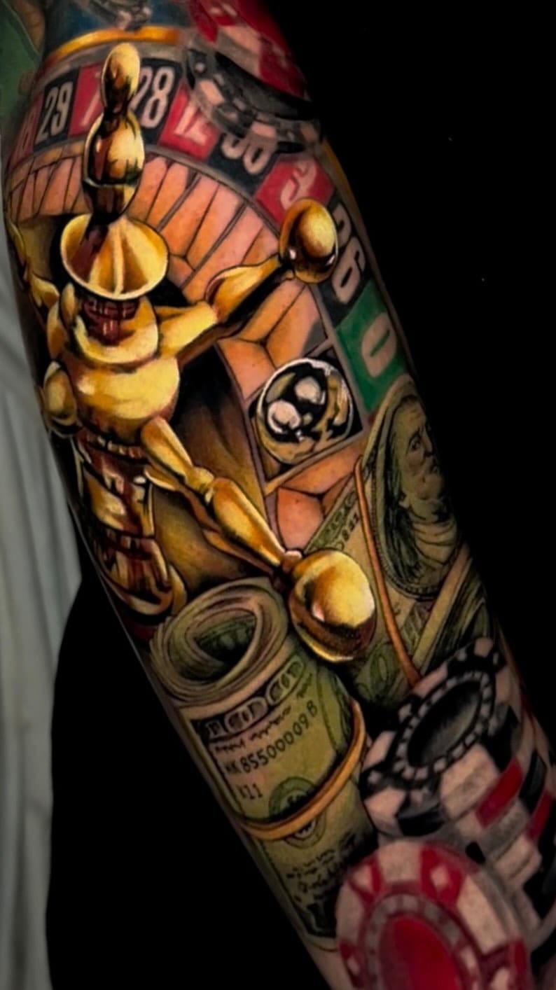 Post 1 by Weslley William • Tattoo Artist on Instagram (video)