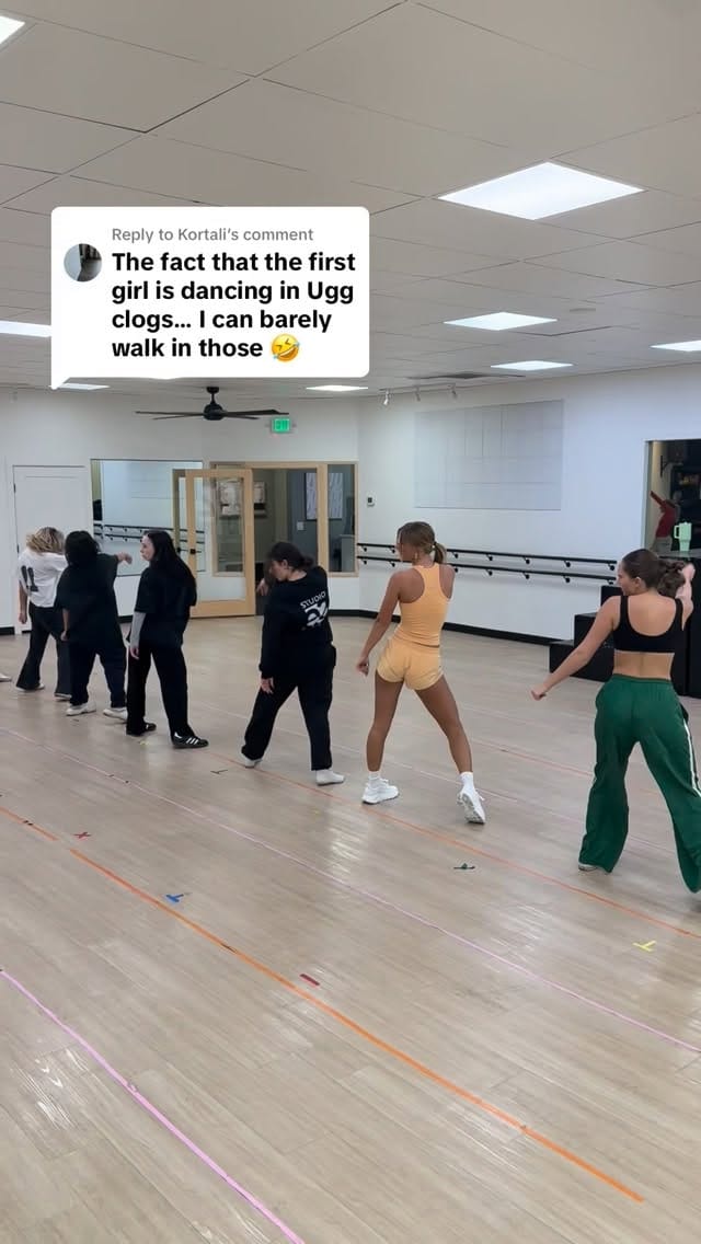 Post 8 by Choreography by Riki Sanford on Instagram (video)