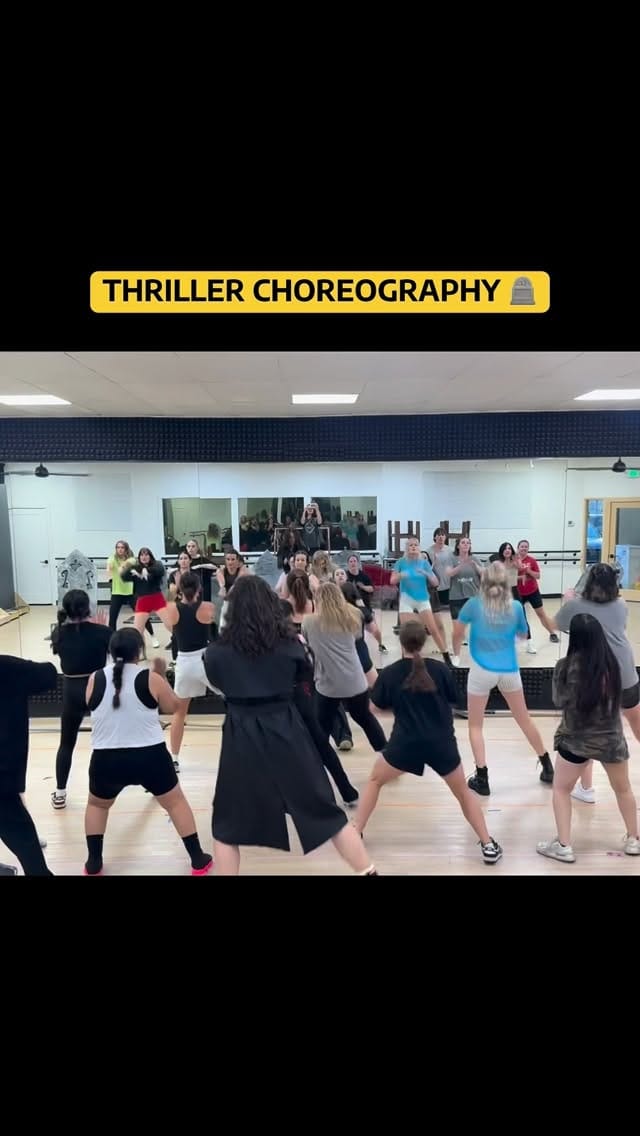 Post 1 by Choreography by Riki Sanford on Instagram (video)