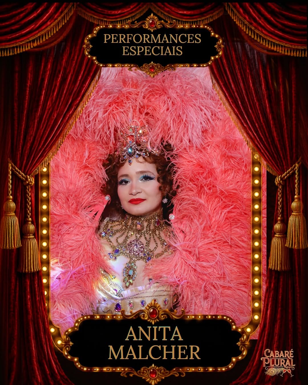 Post 3 by Anita Malcher • Dança • Leques de Plumas • Burlesque • Shows on Instagram (image)