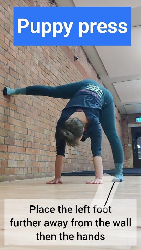 Post 4 by Natalie Reckert Handbalancing on Instagram (video)