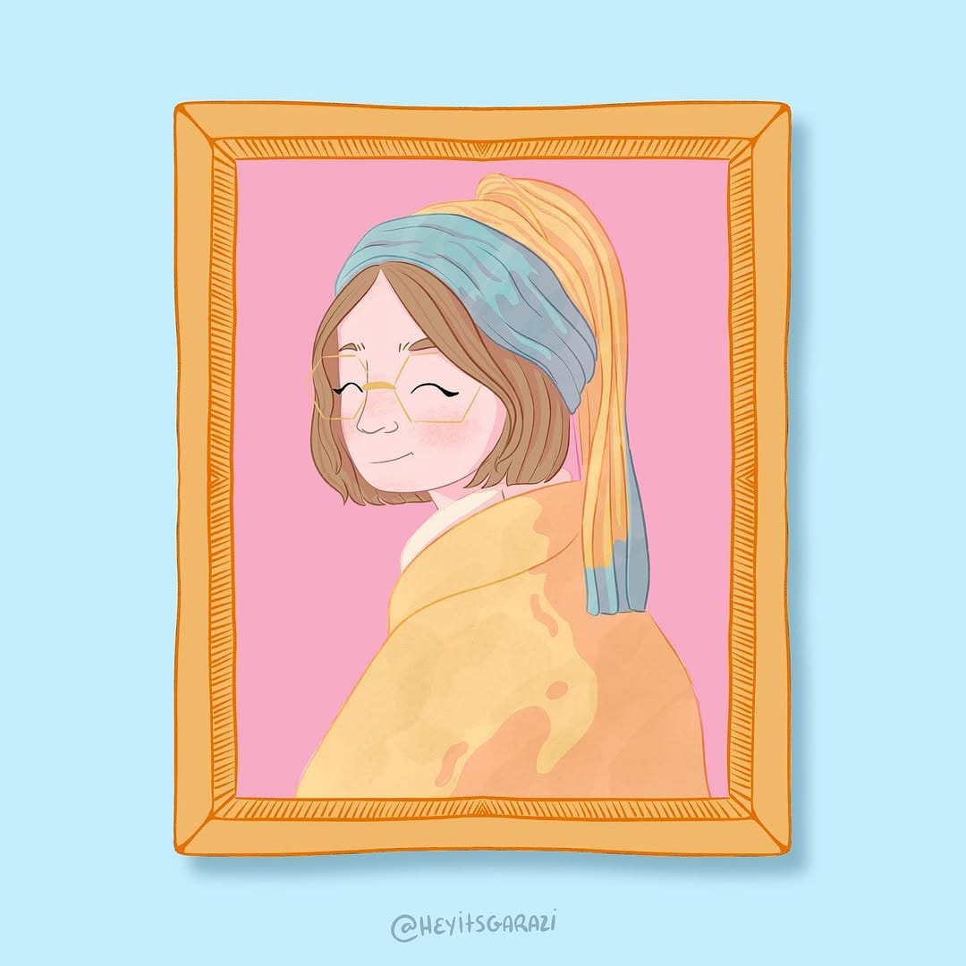 Post 7 by Garazi Espinosa | Illustration on Instagram (carousel)