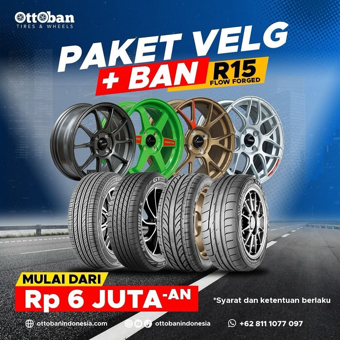 Post 10 by OTTOBAN KELAPA GADING TOMO BRIDGESTONE - TOKO BAN & VELG MOBIL on Instagram (carousel)