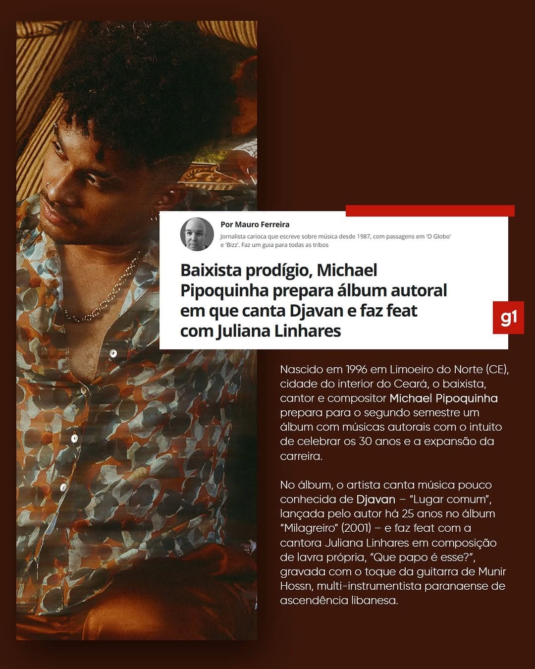 Post 4 by Michael Pipoquinha on Instagram (image)