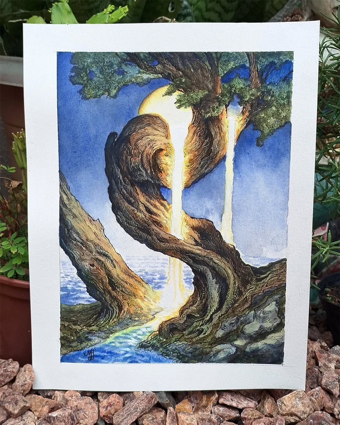 Post 4 by Art of Matsya Das on Instagram (carousel)