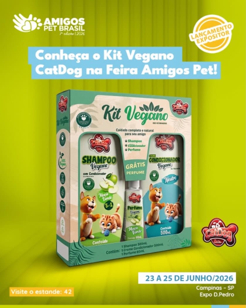 Post 8 by Feira Amigos Pet Brasil 2026 on Instagram (image)