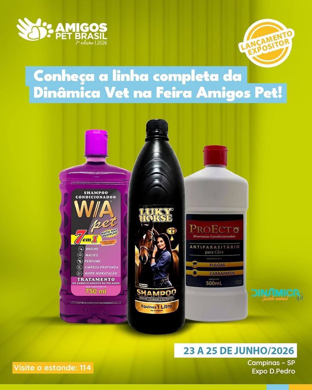 Post 7 by Feira Amigos Pet Brasil 2026 on Instagram (image)