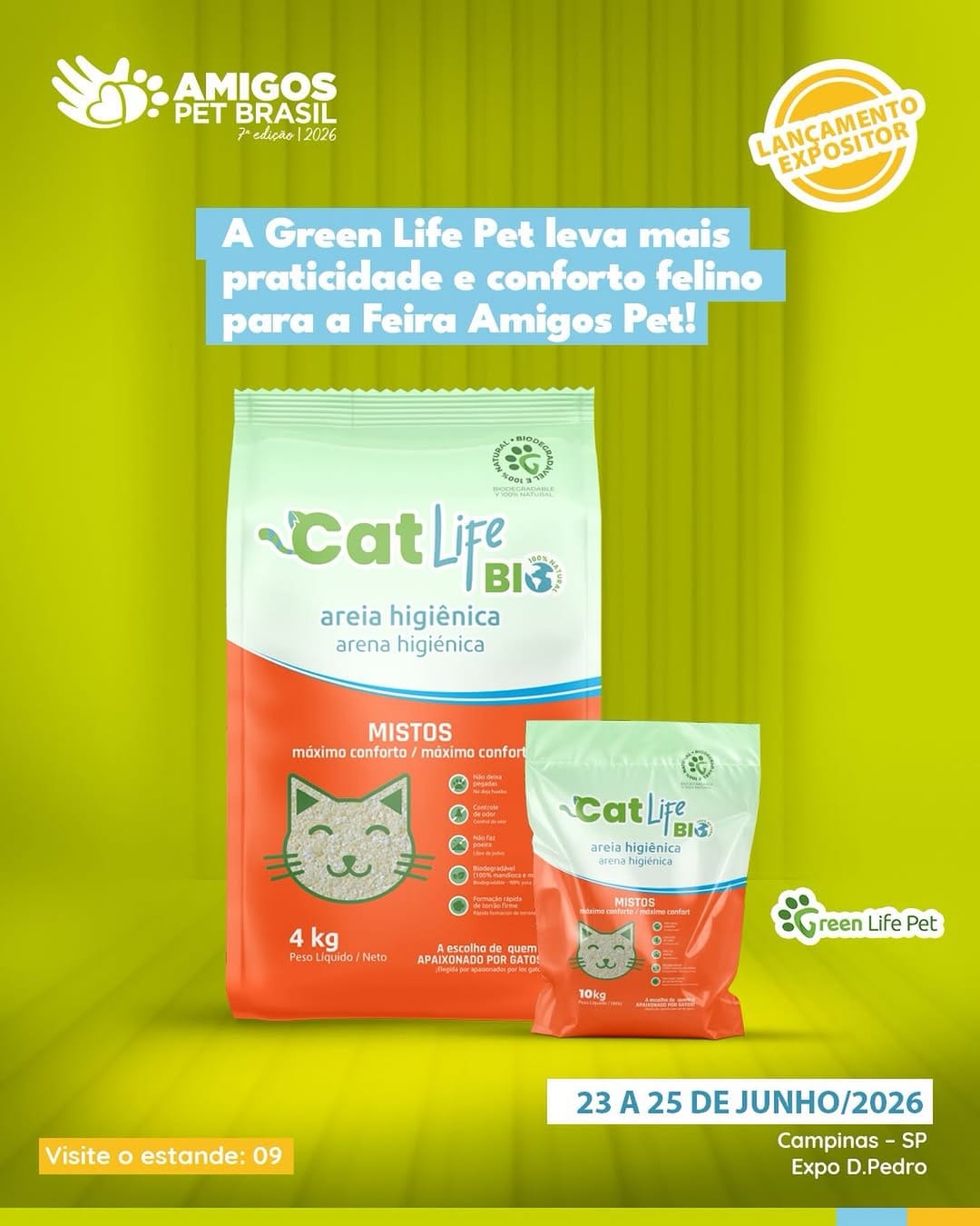 Post 6 by Feira Amigos Pet Brasil 2026 on Instagram (image)