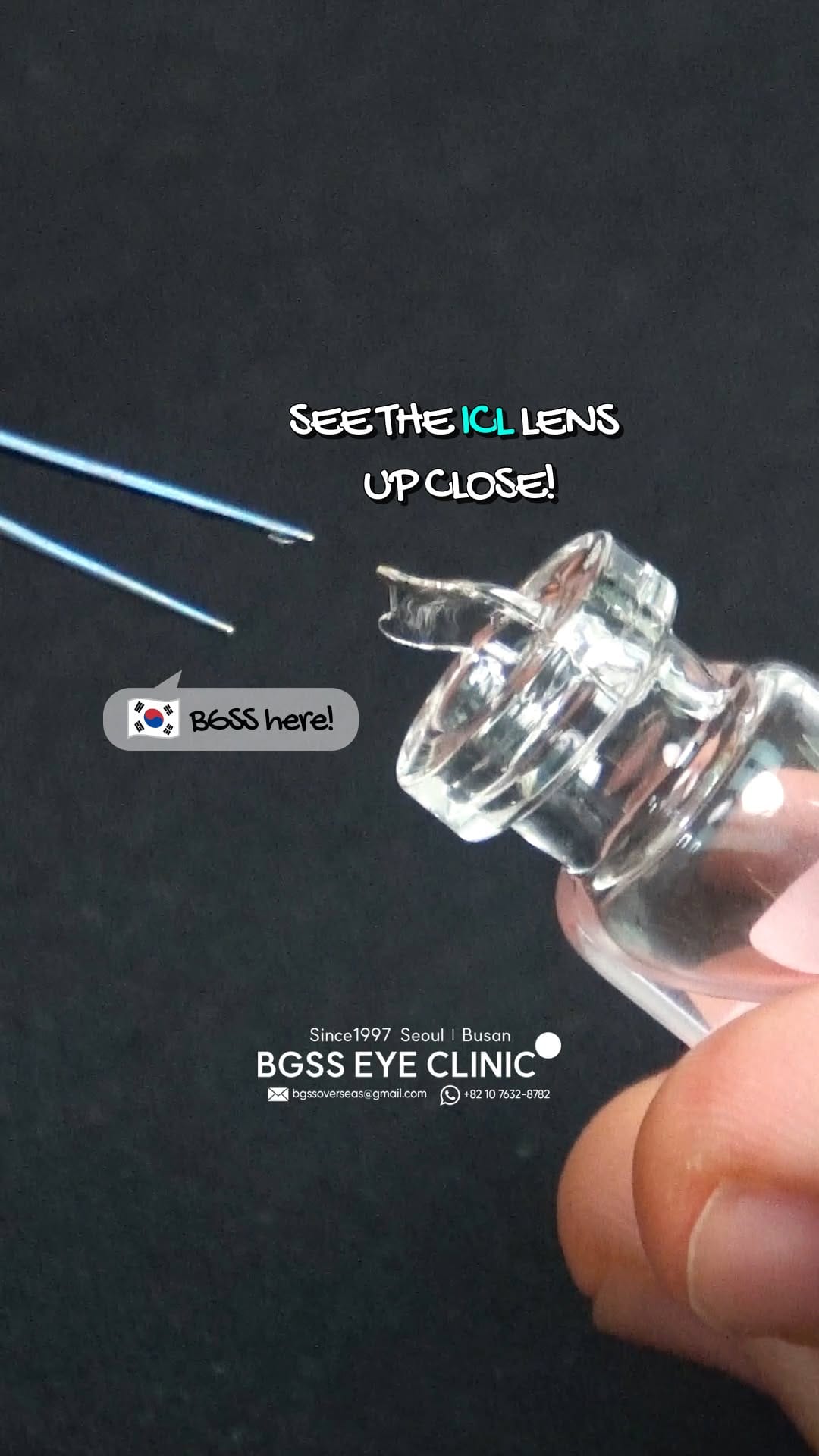 Post 10 by Seoul | Busan BGSS Eye Clinic🔵 on Instagram (video)