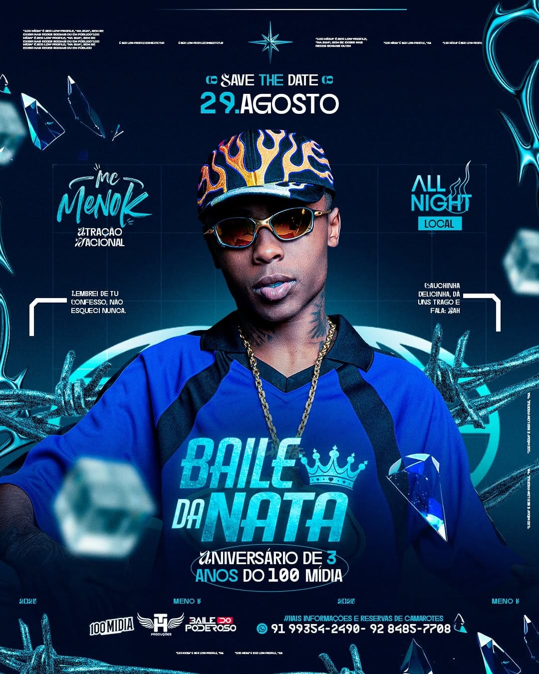 Post 5 by BAILE DO PODEROSO on Instagram (image)