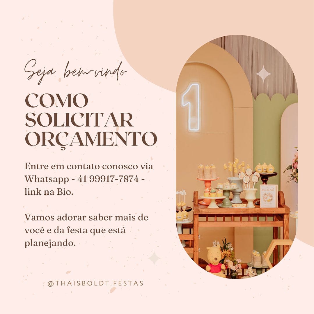 Post 10 by Thais Boldt Festas | Projetos autorais | Curitiba on Instagram (image)