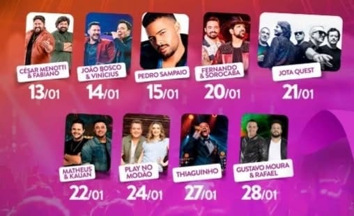 Post 9 by FOX PROMOÇÕES E EVENTOS on Instagram (image)