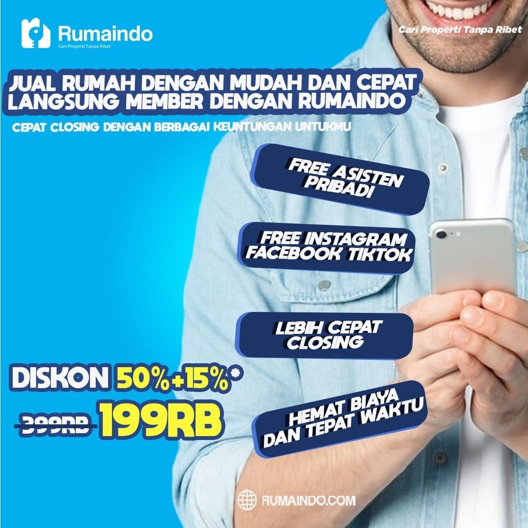 Post 10 by Rumaindo com|| Iklan Properti on Instagram (image)