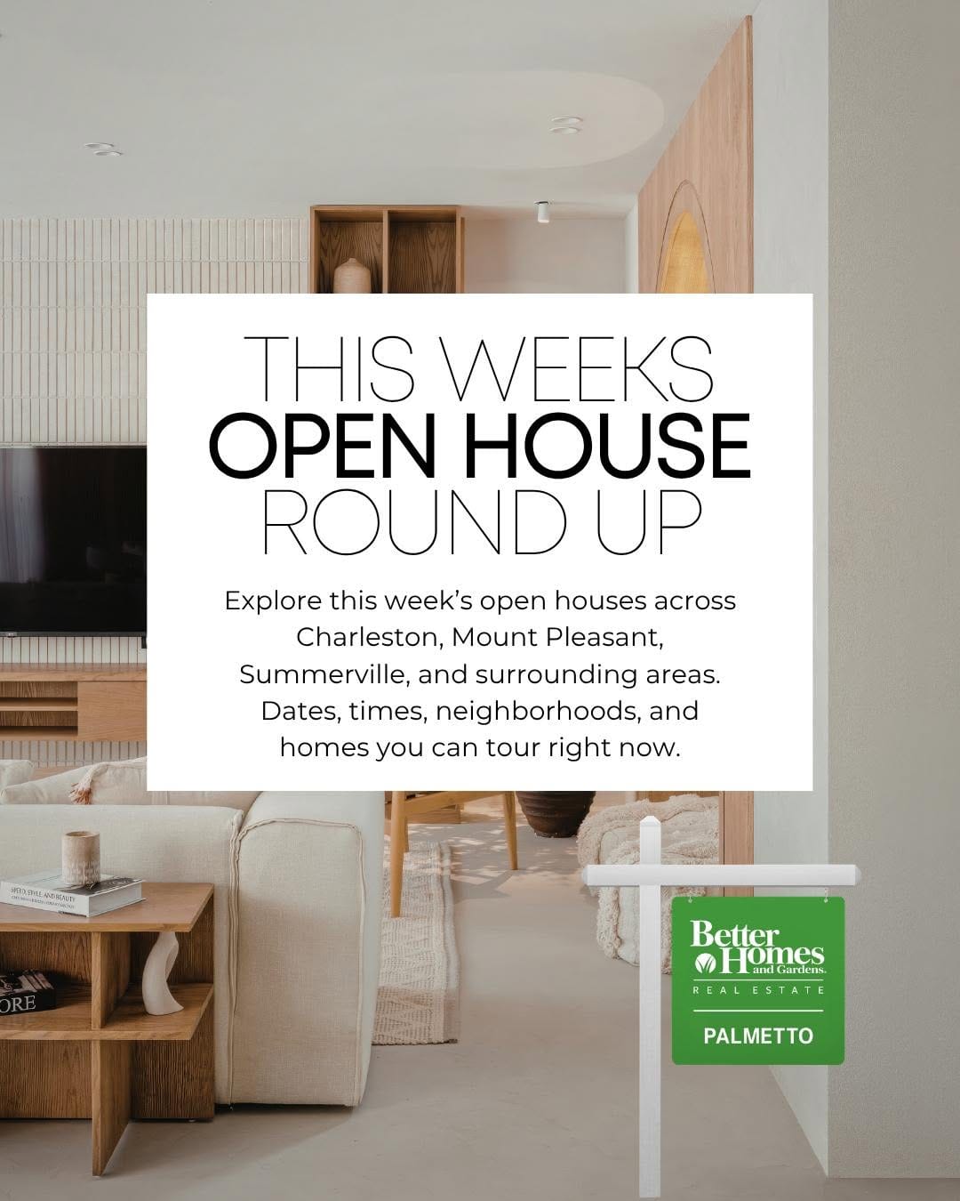 Post 6 by Better Homes and Gardens Real Estate Palmetto in Charleston, SC on Instagram (image)