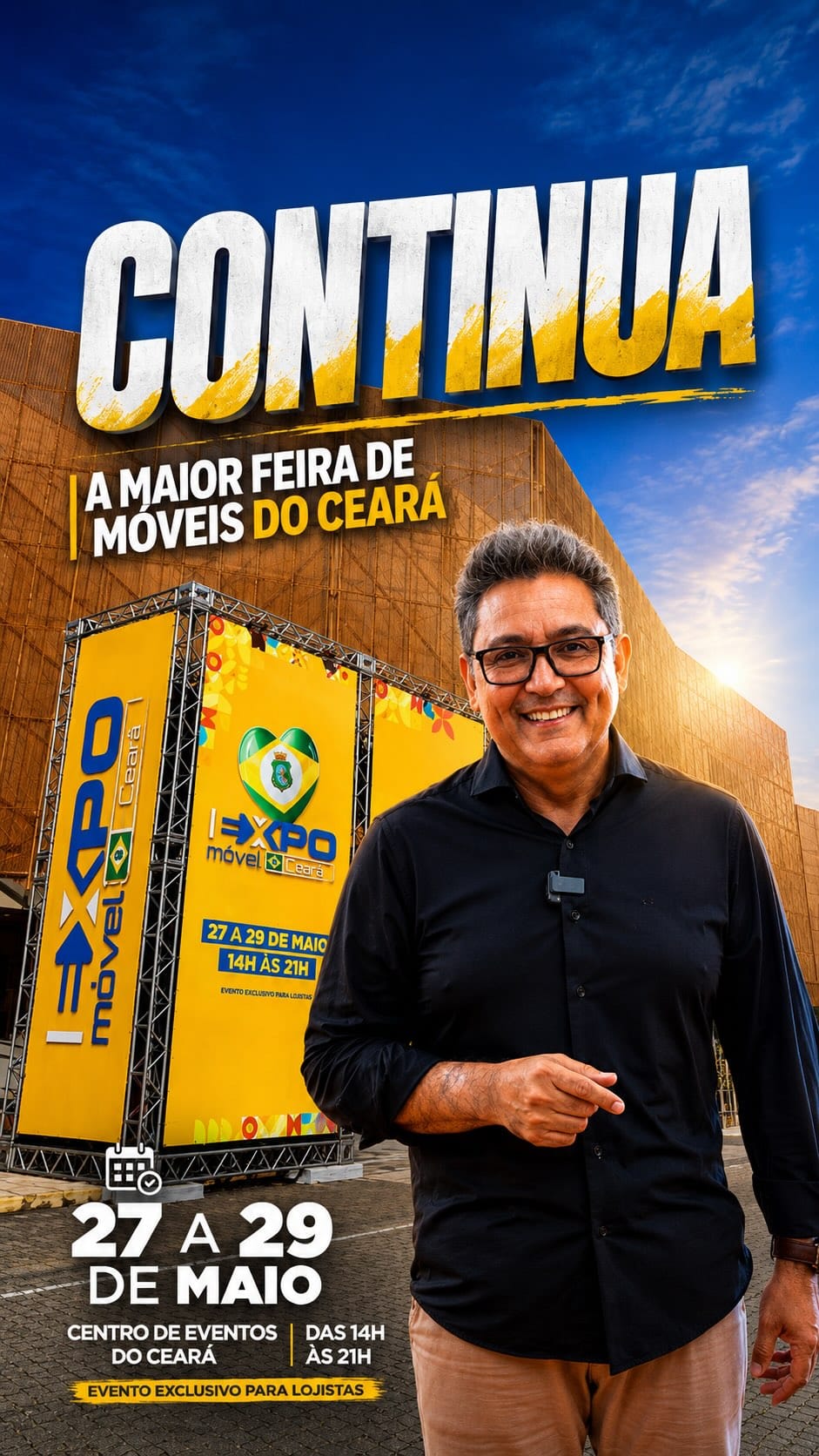 Post 9 by Perfil oficial do maior circuito de feiras de móveis do NE on Instagram (video)