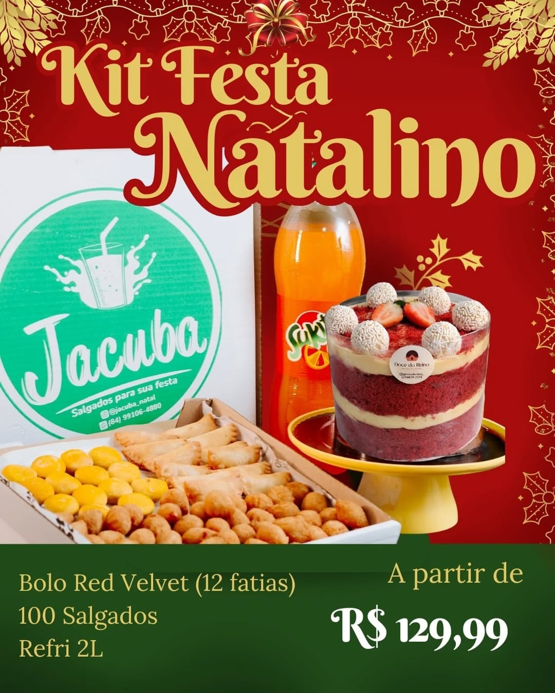 Post 2 by Doce do Reino | Doceria on Instagram (carousel)