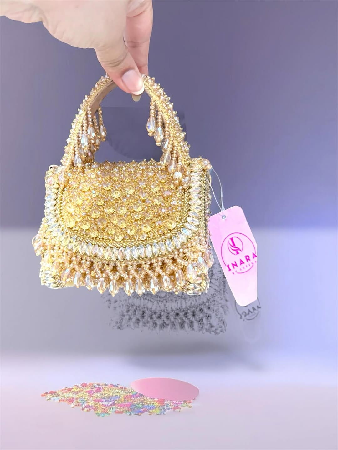 Post 4 by INARA BY SHEENA || Elegant Clutches & Bags on Instagram (carousel)