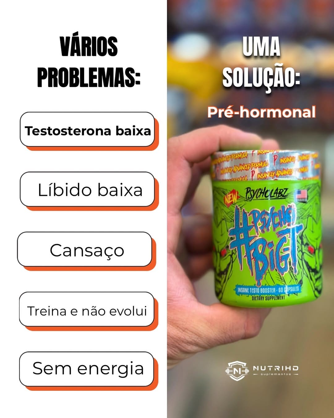 Post 9 by Suplementos NutriHD on Instagram (image)