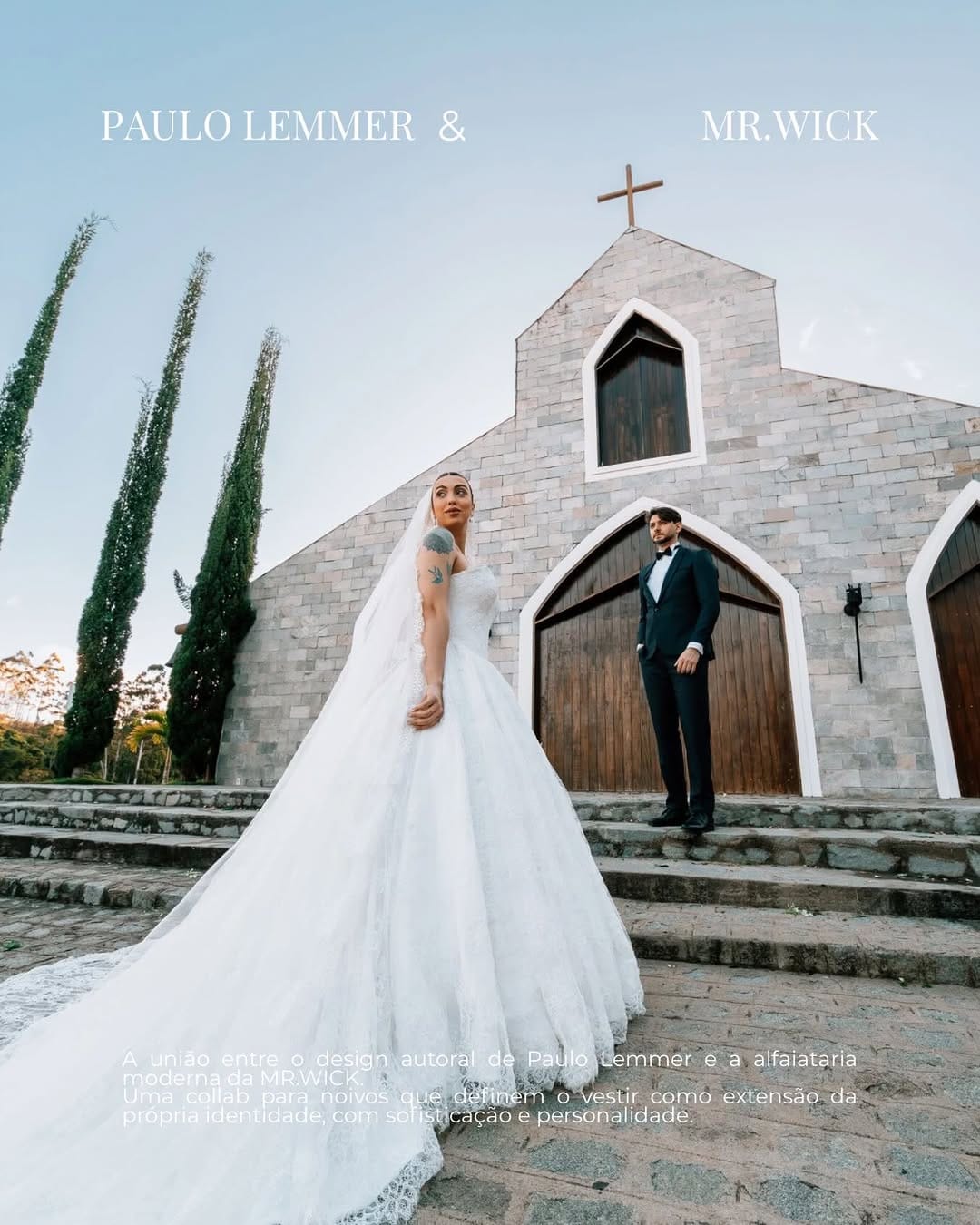 Post 5 by Vestidos Sob Medida, especializado na França on Instagram (image)
