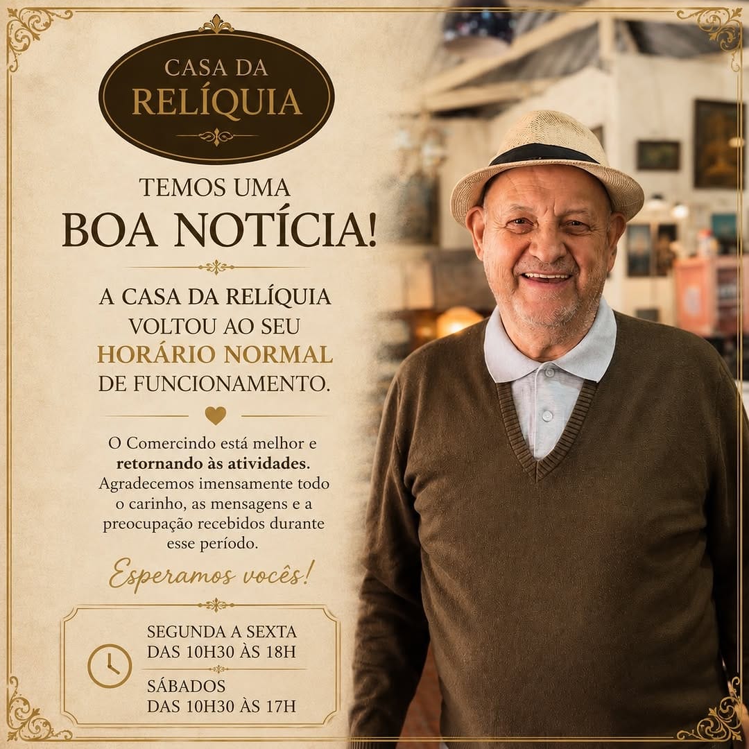 Post 3 by Casa da Relíquia on Instagram (image)