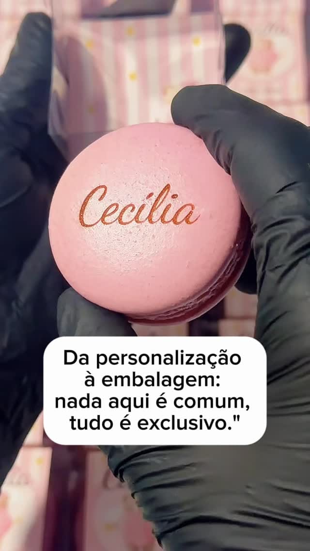 Post 1 by Elaine Fasoli / Ela Macarons® on Instagram (video)