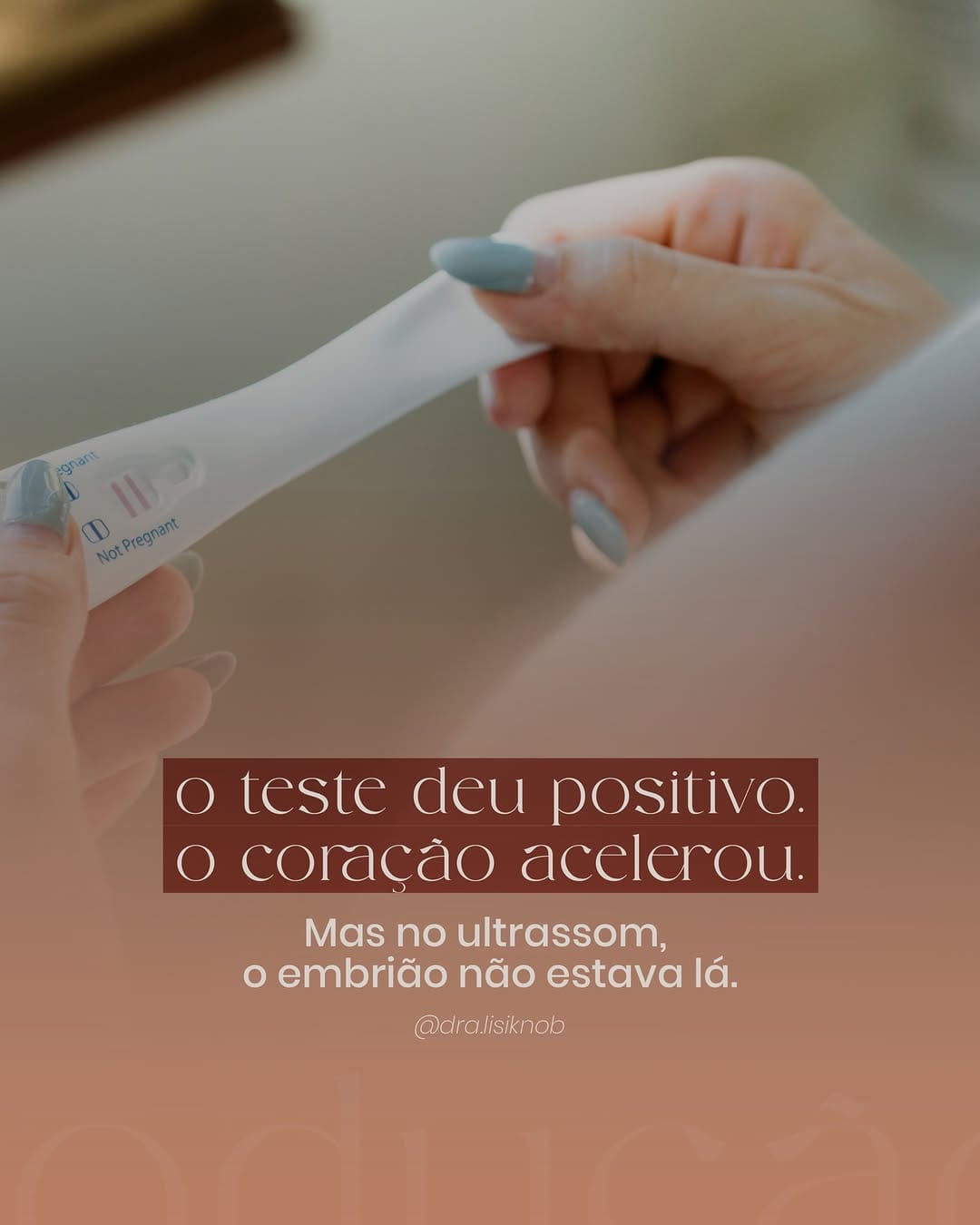 Post 5 by Dra. Lisiane Knob da Costa | Reprodução Humana on Instagram (carousel)