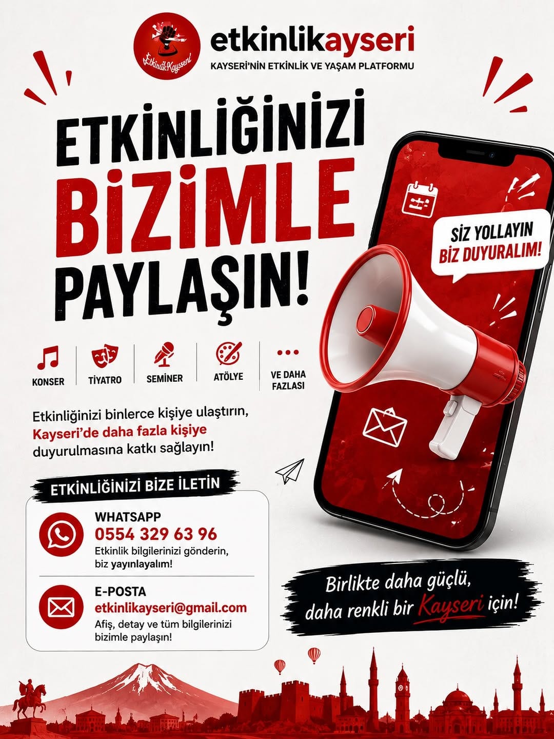 Post 7 by Etkinlik Kayseri on Instagram (image)