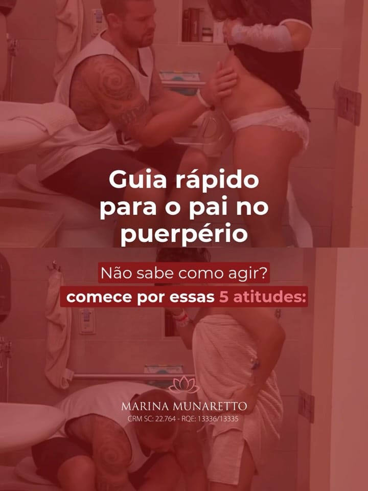Post 1 by Dra. Marina Munaretto | Gestação, parto e pós-parto on Instagram (carousel)