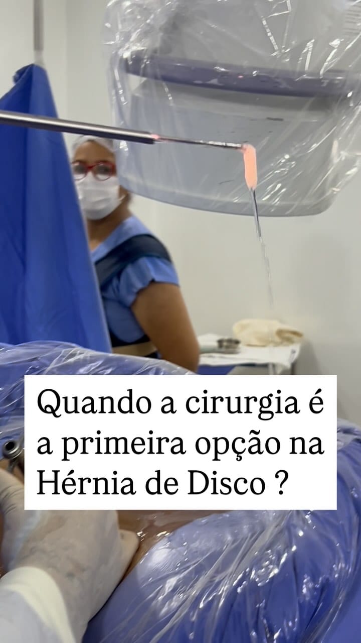 Post 9 by Dr. Vinício Nunes - Goiânia / Hérnia de Disco / Escoliose on Instagram (video)