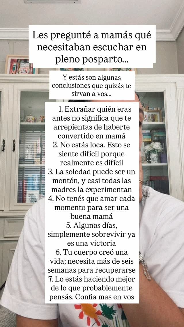 Post 2 by Debi Rocchetti - Mamá & Psicologa Perinatal on Instagram (video)