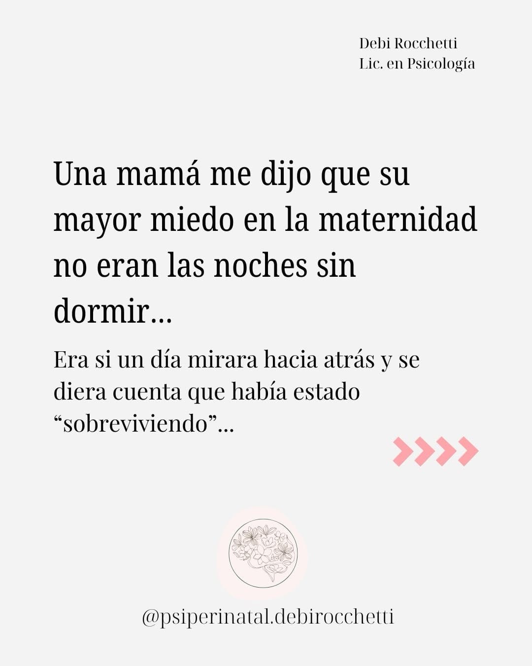 Post 3 by Debi Rocchetti - Mamá & Psicologa Perinatal on Instagram (carousel)