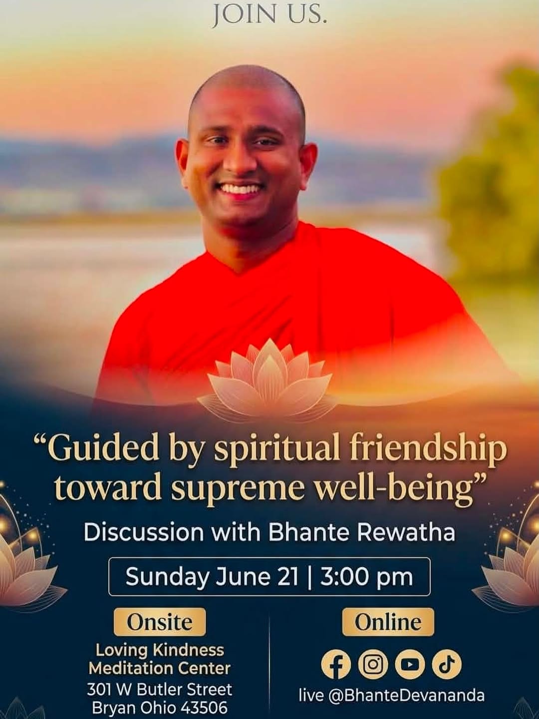Post 8 by Bhante Devananda on Instagram (image)