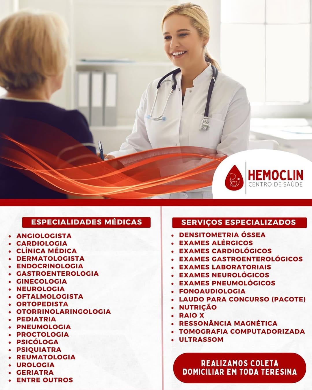 Post 8 by Centro De Saúde Hemoclin on Instagram (image)