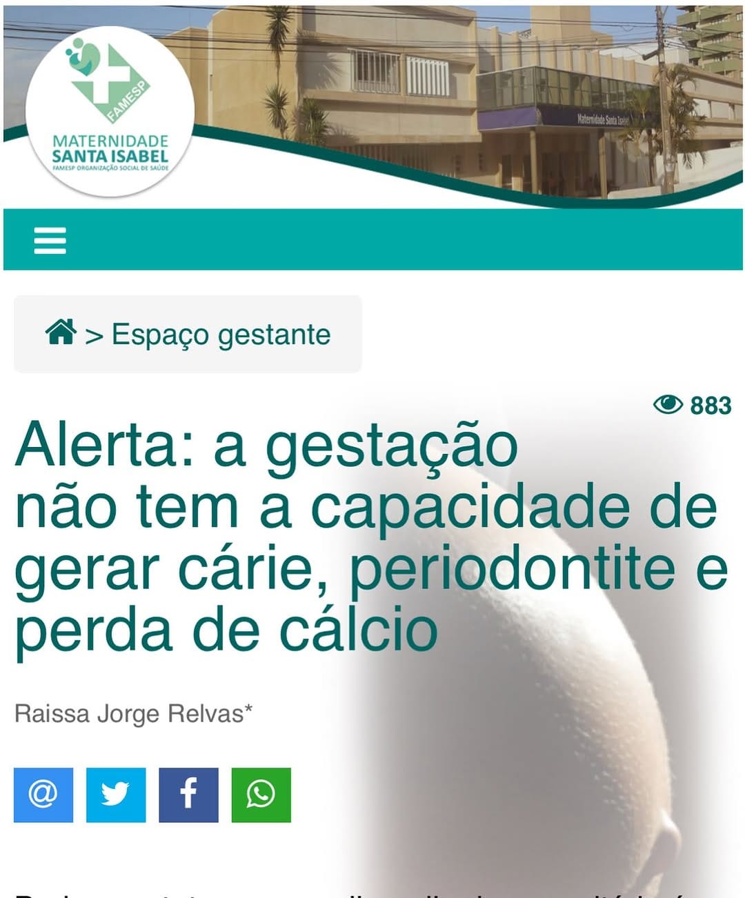 Post 1 by Dra Raíssa Relvas - Dentista Bauru on Instagram (image)
