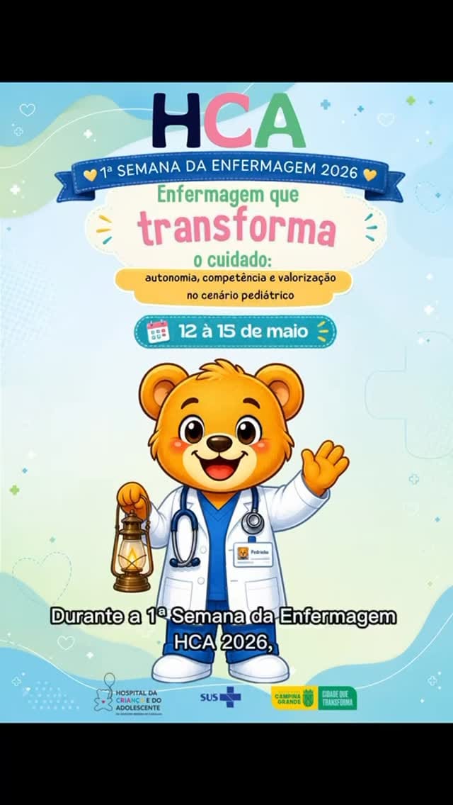 Post 1 by HCA - Campina Grande - PB on Instagram (video)