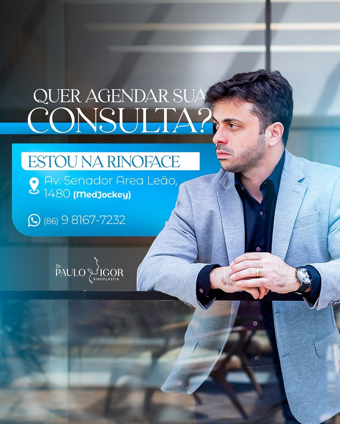 Post 9 by Dr. Paulo Igor - Rinoplastia on Instagram (image)