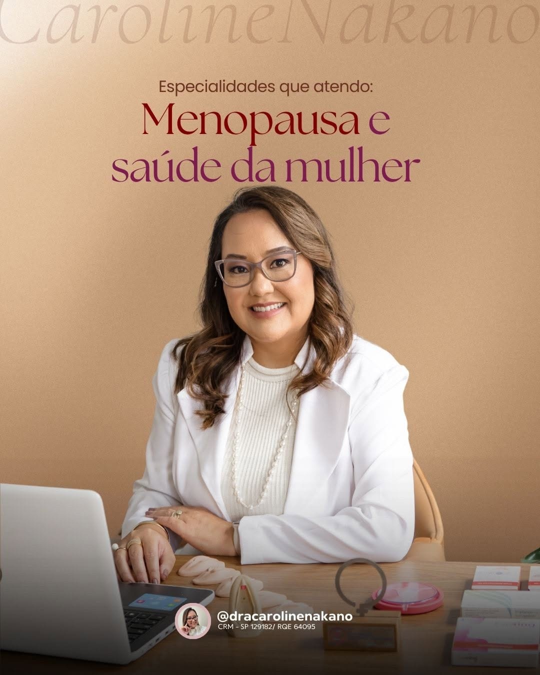 Post 1 by Caroline Nakano Vitorino Ginecologista on Instagram (image)