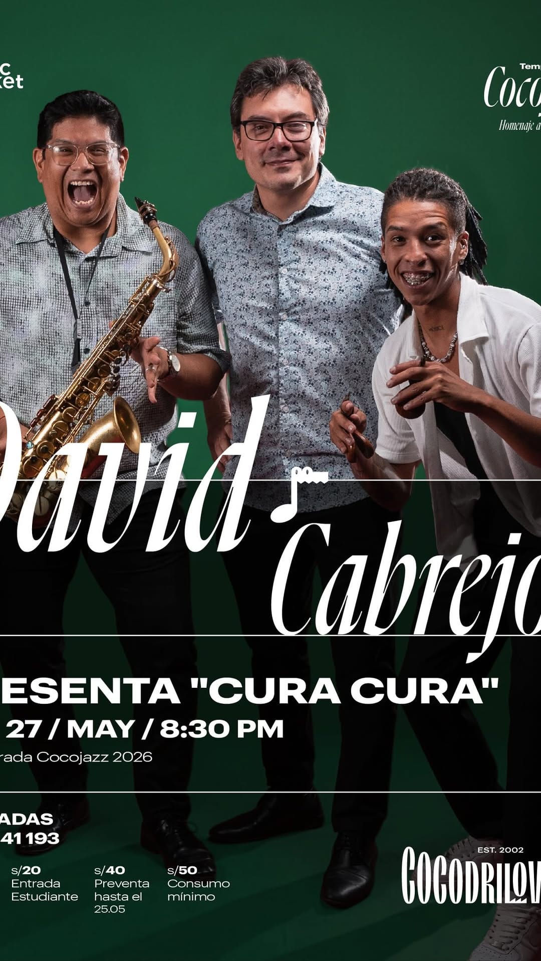 Post 3 by David Cabrejos/ Saxofonista on Instagram (video)