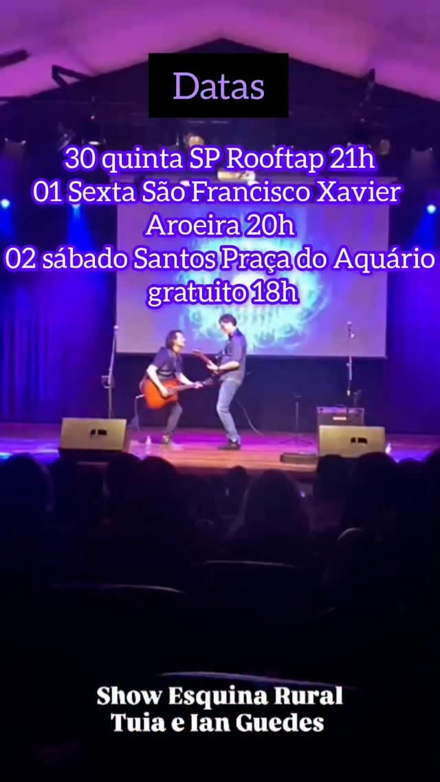 Post 9 by Chorinho no Aquário on Instagram (video)