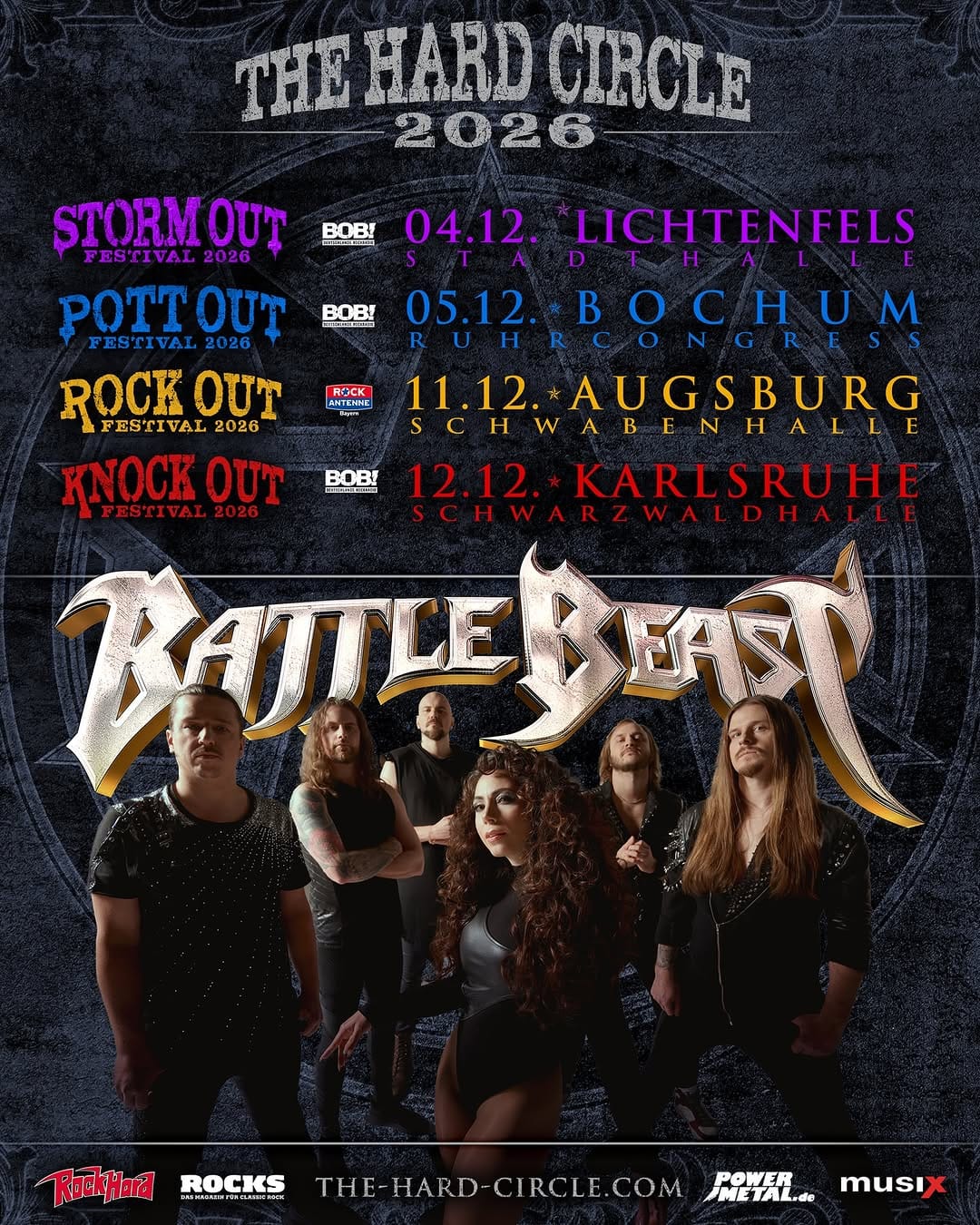 Post 4 by Battle Beast on Instagram (image)