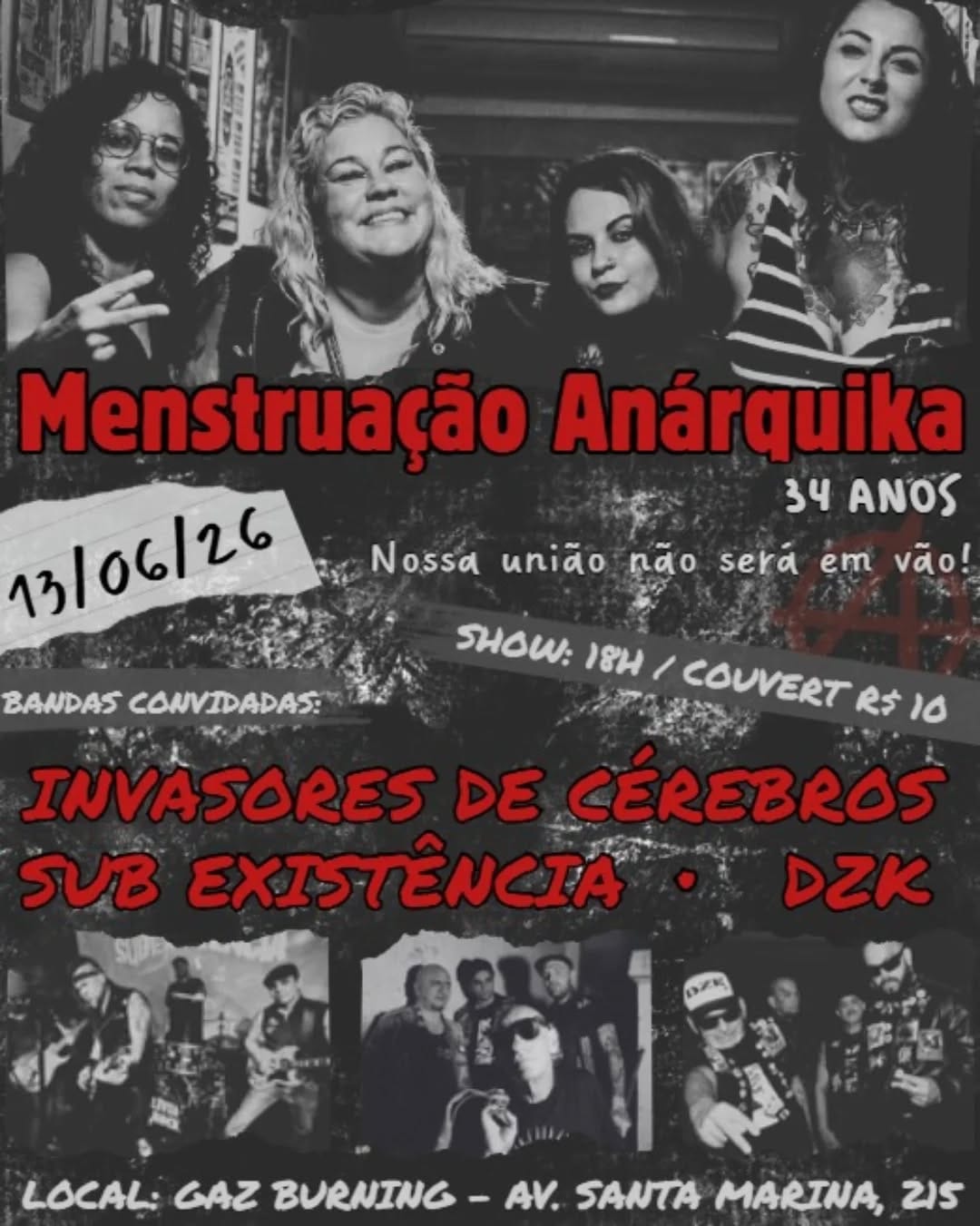 Post 3 by Menstruacao Anarquika Oficial on Instagram (image)
