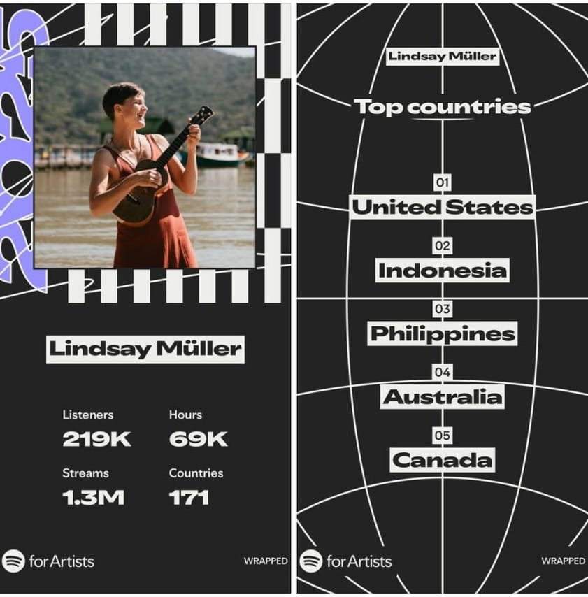 Post 6 by Lindsay Müller Music on Instagram (image)