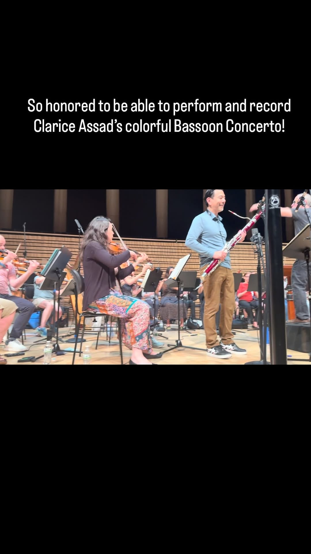 Post 1 by Clarice Assad on Instagram (video)