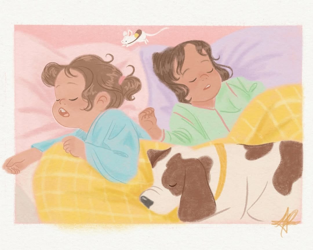 Post 3 by Mariana E. Gutierrez - kid lit illustrator on Instagram (carousel)