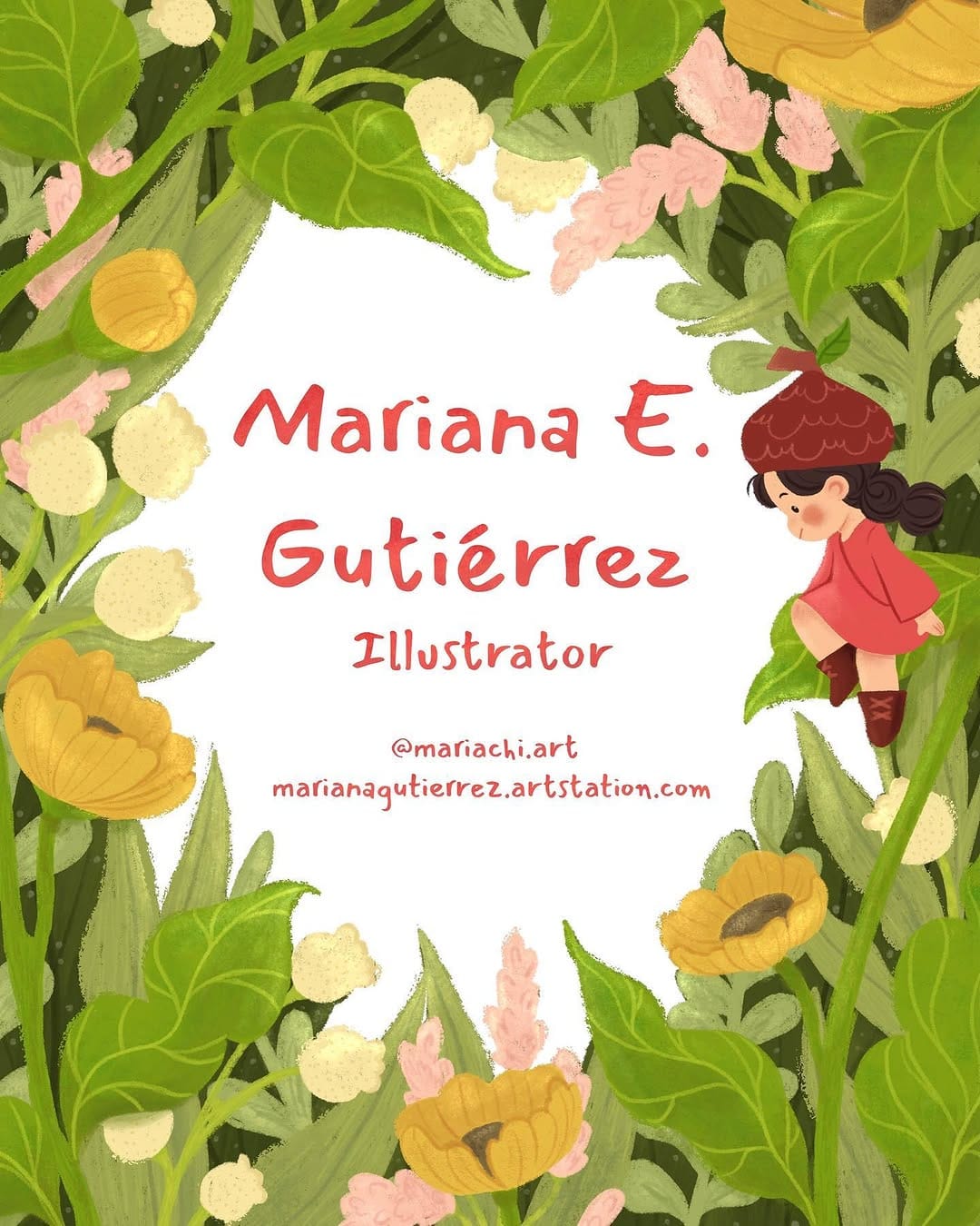 Post 9 by Mariana E. Gutierrez - kid lit illustrator on Instagram (image)
