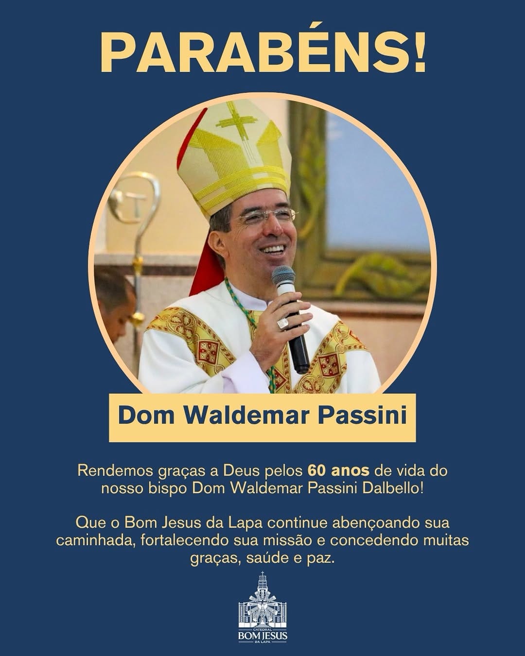 Post 2 by Catedral Bom Jesus da Lapa on Instagram (image)