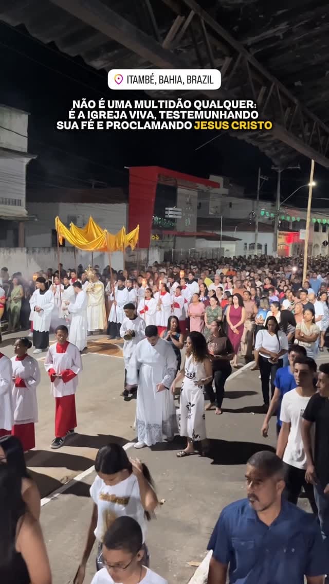Post 3 by Paróquia São Sebastião de Itambé on Instagram (video)
