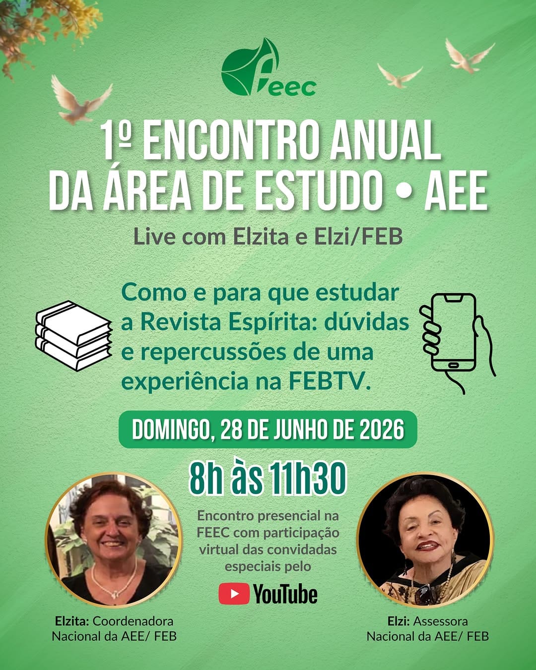 Post 2 by Federação Espírita do Estado do Ceará on Instagram (image)
