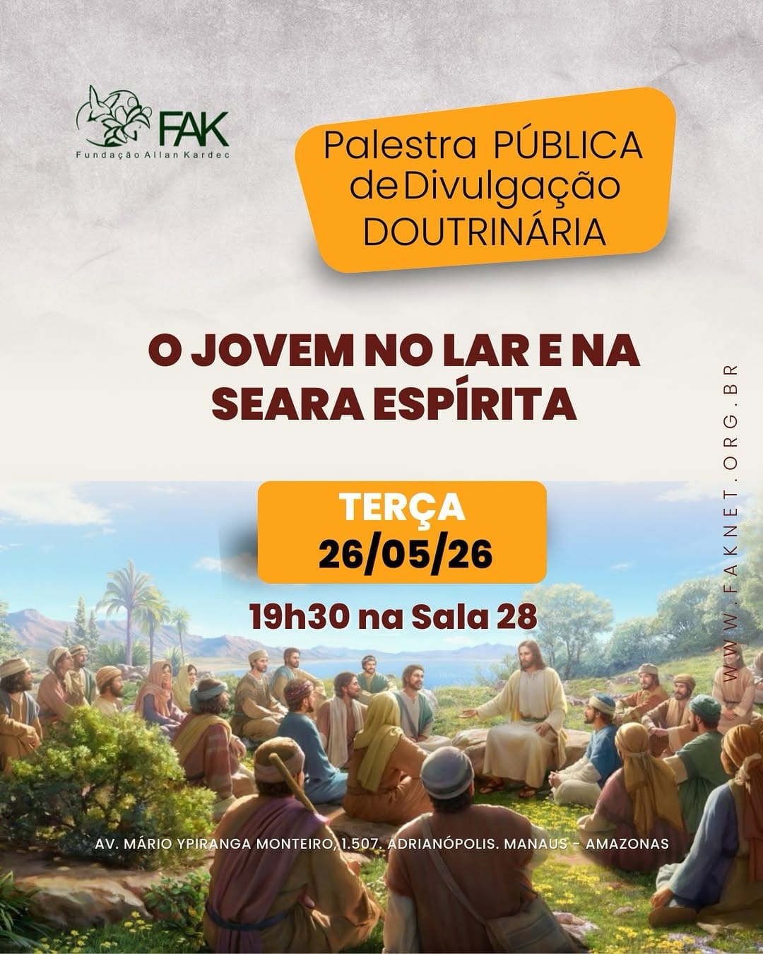 Post 7 by Fundação Allan Kardec on Instagram (image)