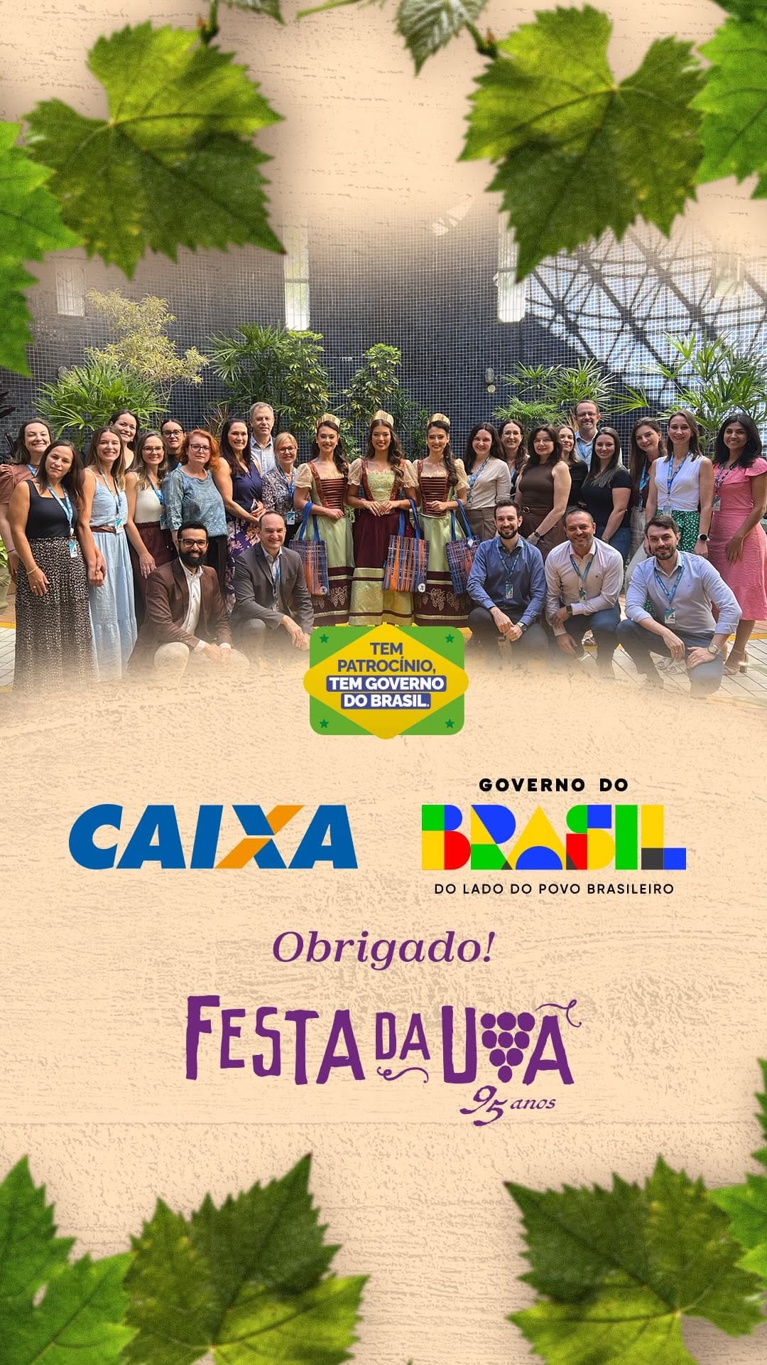 Post 9 by Festa Nacional da Uva on Instagram (video)